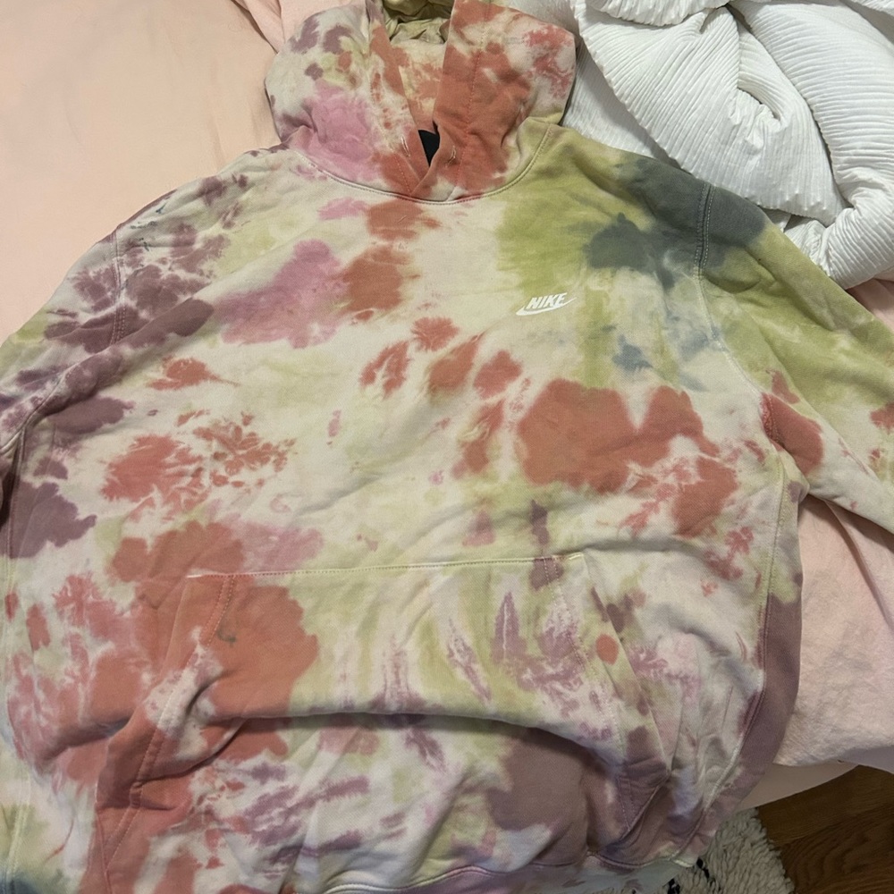 NIKE tie dye hoodie
